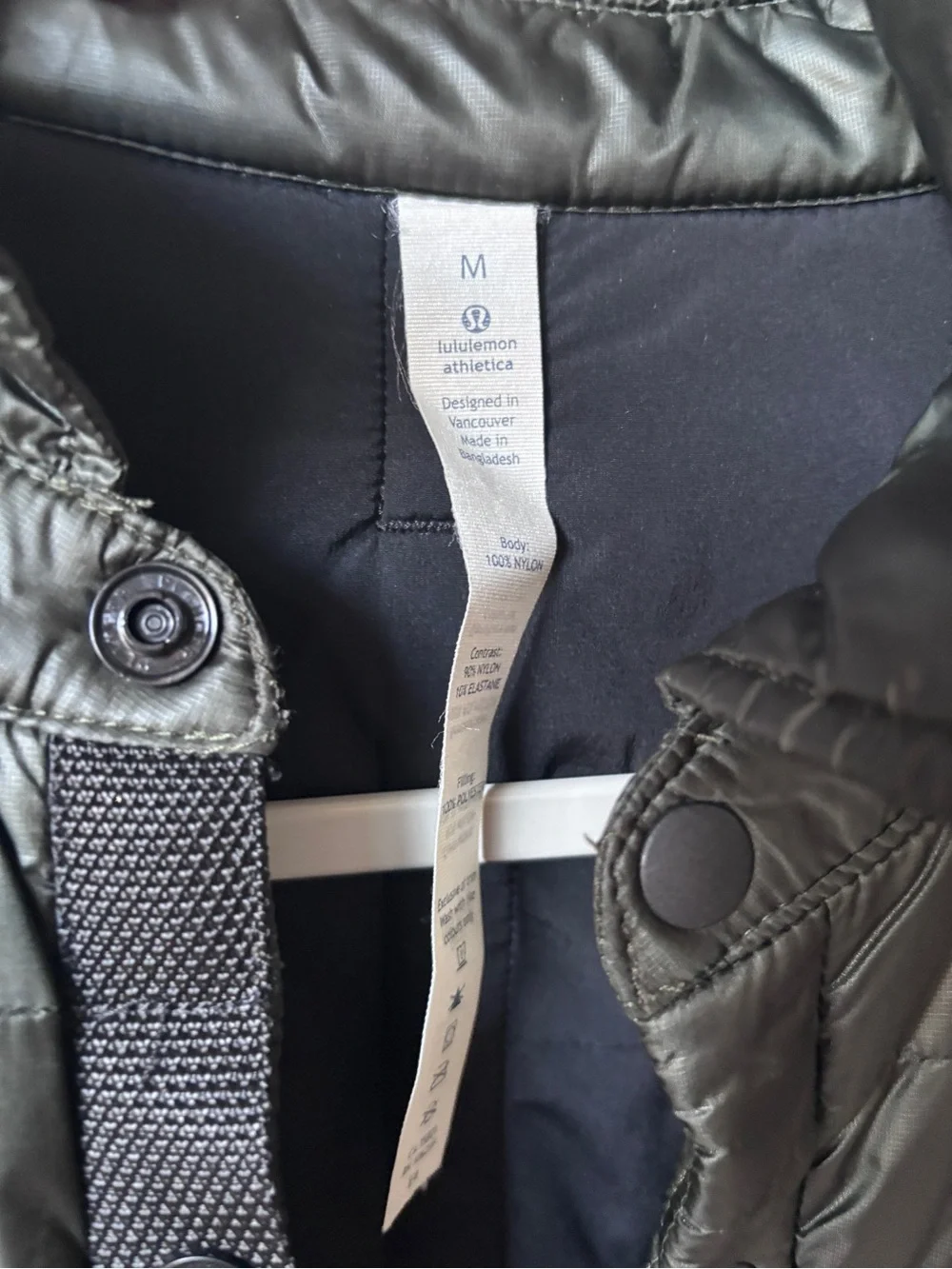 lululemon athletica Quilted Puffer Jacket - Olive